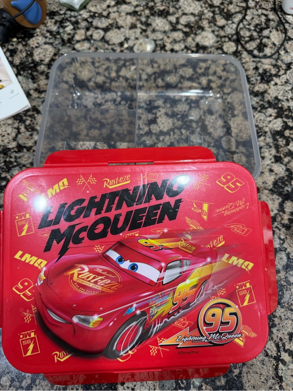 Lightning McQueen Bookbag and Lunchbox EUC - Picture 5 of 8